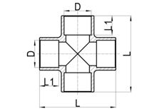 Равный крест C×C×C×C, HS110-007